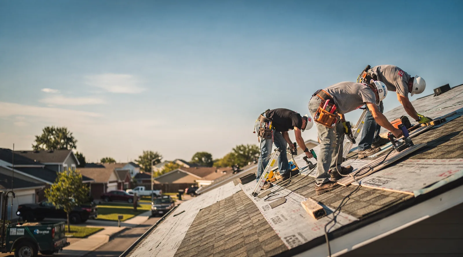 Roof Tarp Installation in Zanesville, IN